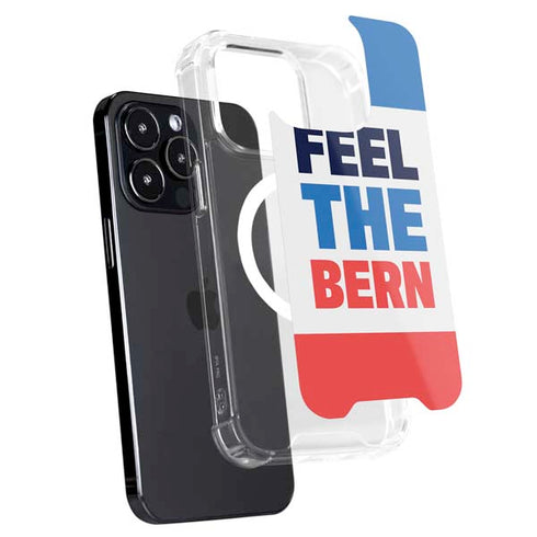 Feel The Bern iPhone 15 Pro MagSafe Case
